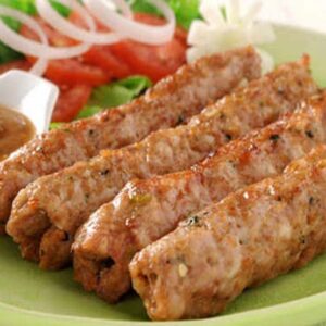 Chicken Malai Seekh Kabab